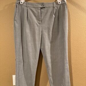 Calvin Klein Gray pleated slacks